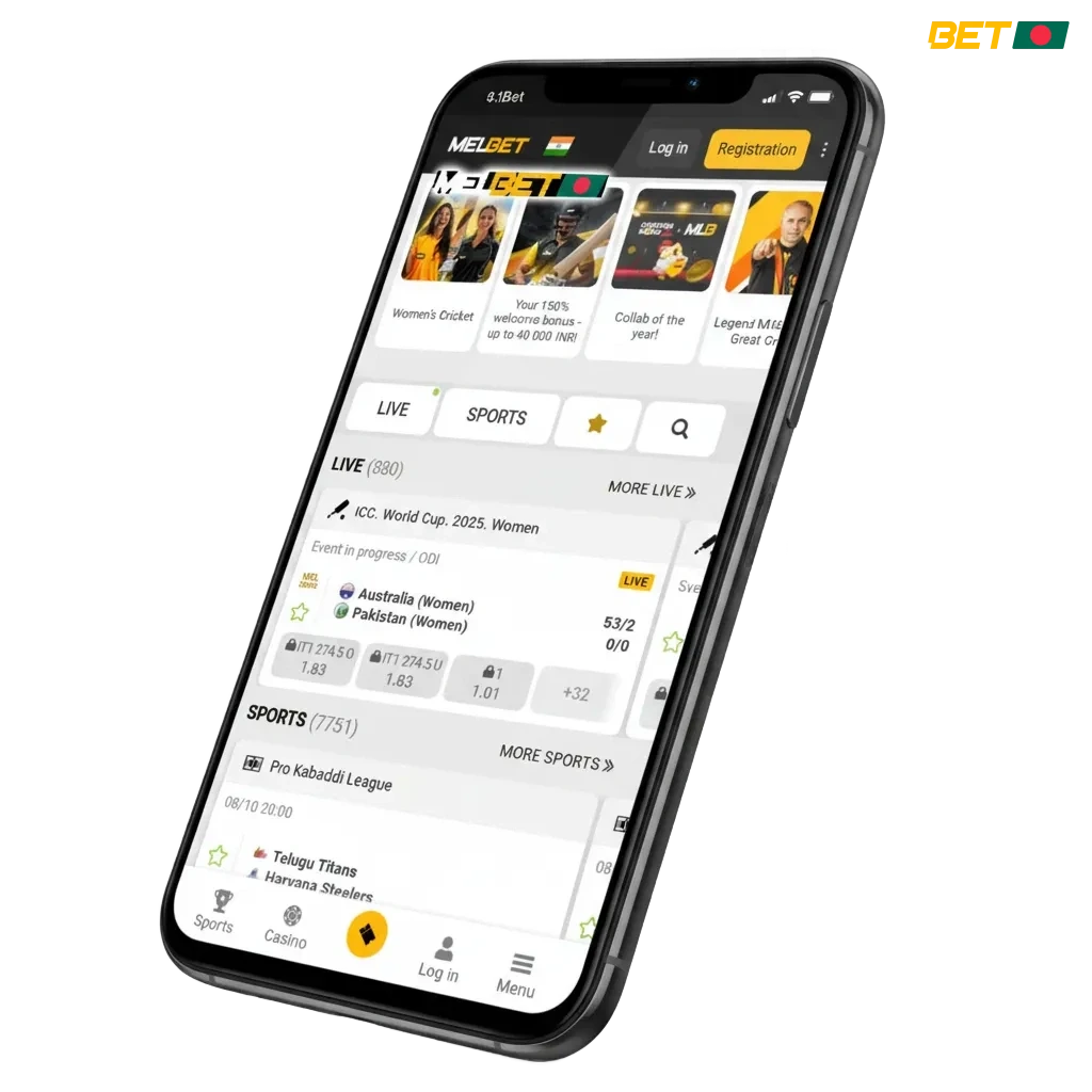 Download Melbet App on Android and iOS