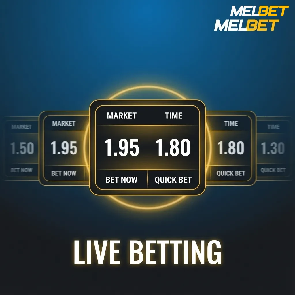 Melbet live betting interface showing real-time odds, scores, and match trackers for cricket, football, tennis, basketball, and esports